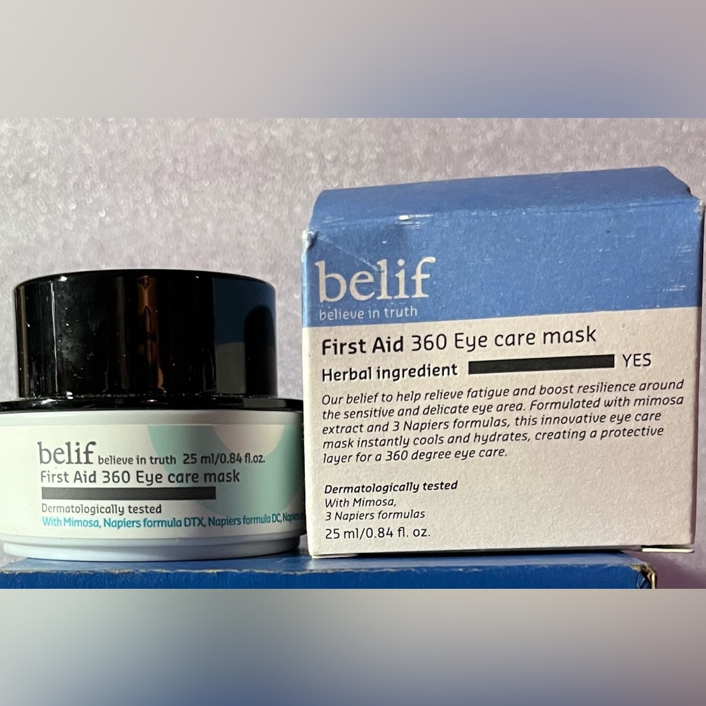 BELIF First Aid 360 Eye Care Mask 👀